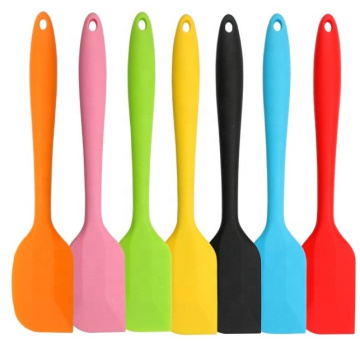 utensílios de cozinha espátula de silicone em forma de faca para creme